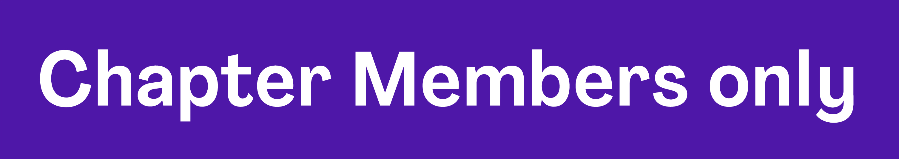 Member Only Logo