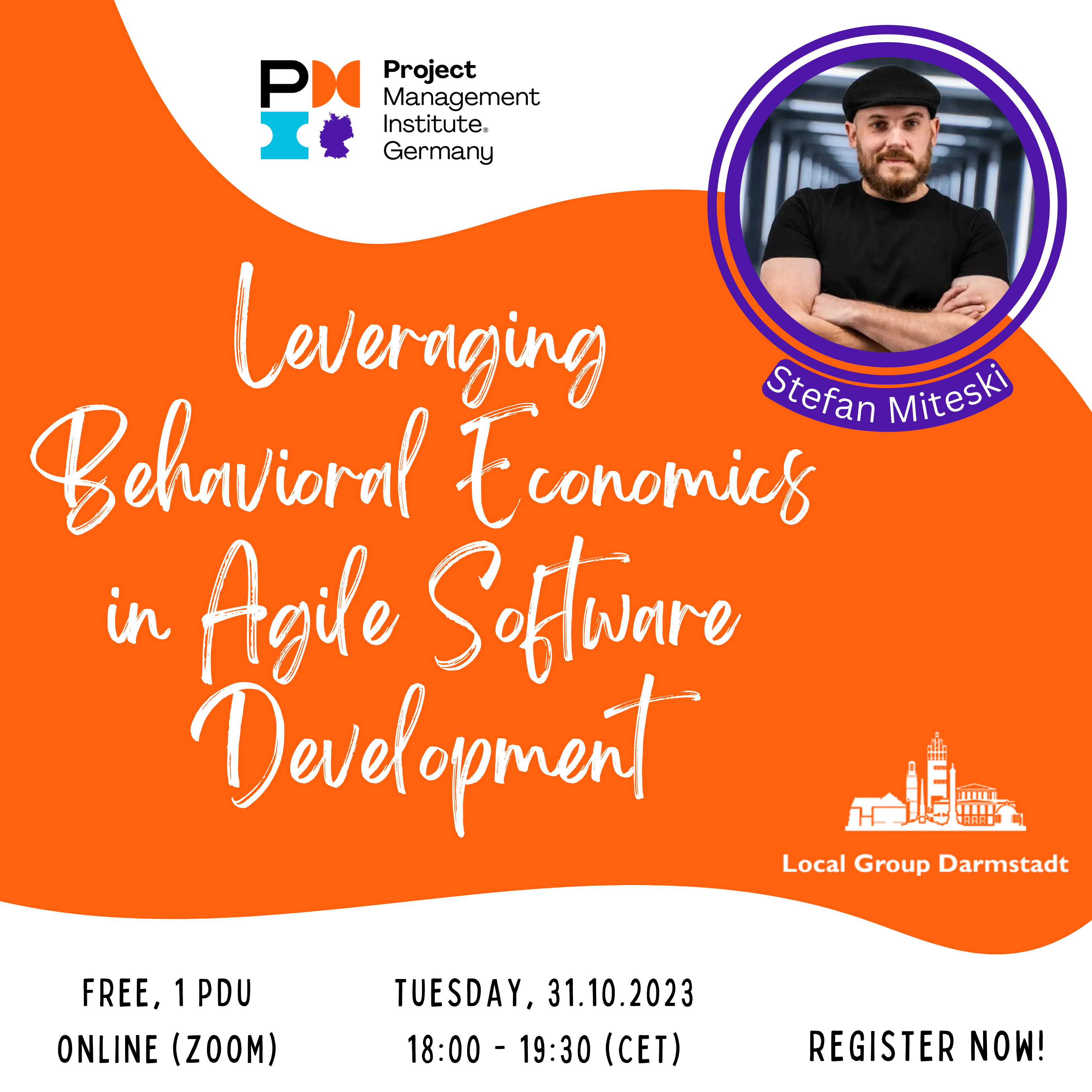 Online event LG Darmstadt: Leveraging Behavioral Economics in Agile Software Development