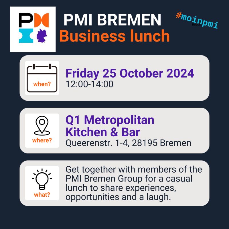 Local Group Bremen - Lunch & Learn