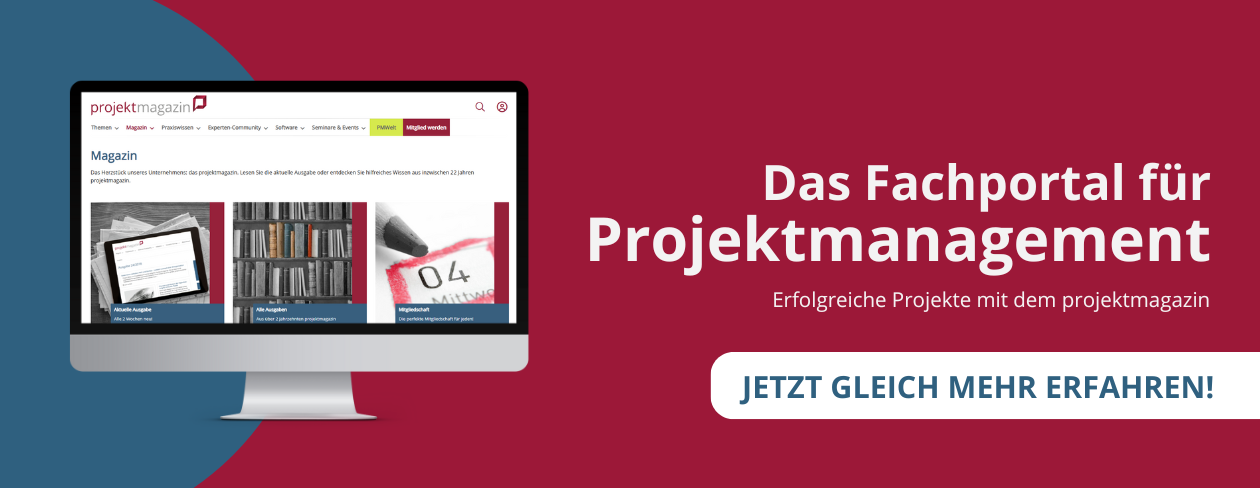 Anzeige Projektmagazin