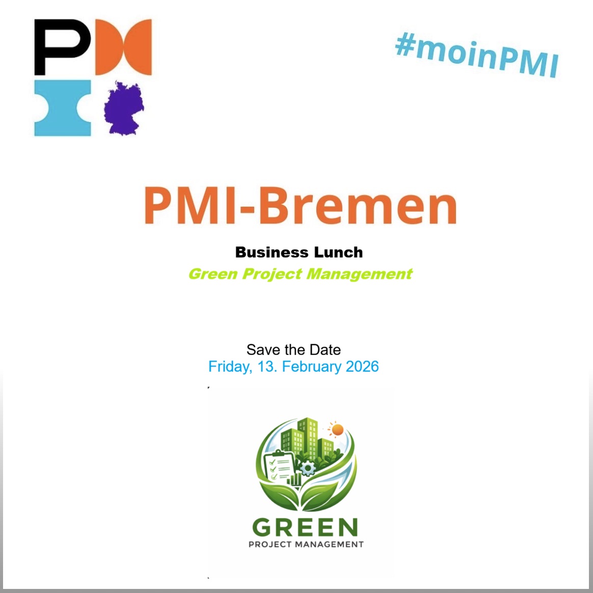 Green Project Management - Business Lunch by Local Group Bremen
