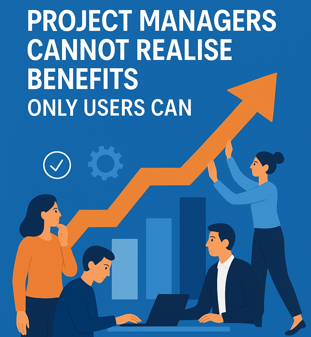 Online event  LG Darmstadt:  Project Managers Cannot Realise Benefits, Only Users Can with Phil Driver