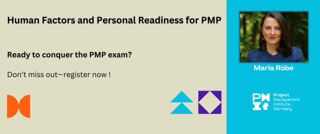 Study Group Session: Human Factors and Personal Readiness for PMP