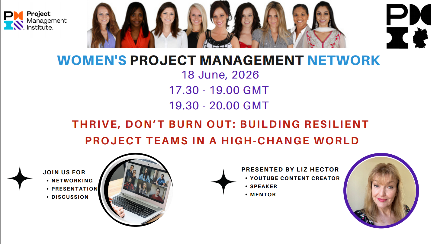 WiP-Webinar: Thrive, Don’t Burn Out: Building Resilient Project Teams in a High-Change World 