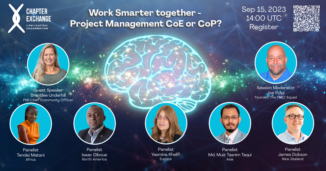 PMI Chapter Xchange: Work Smarter Together - Project Management CoE or CoP