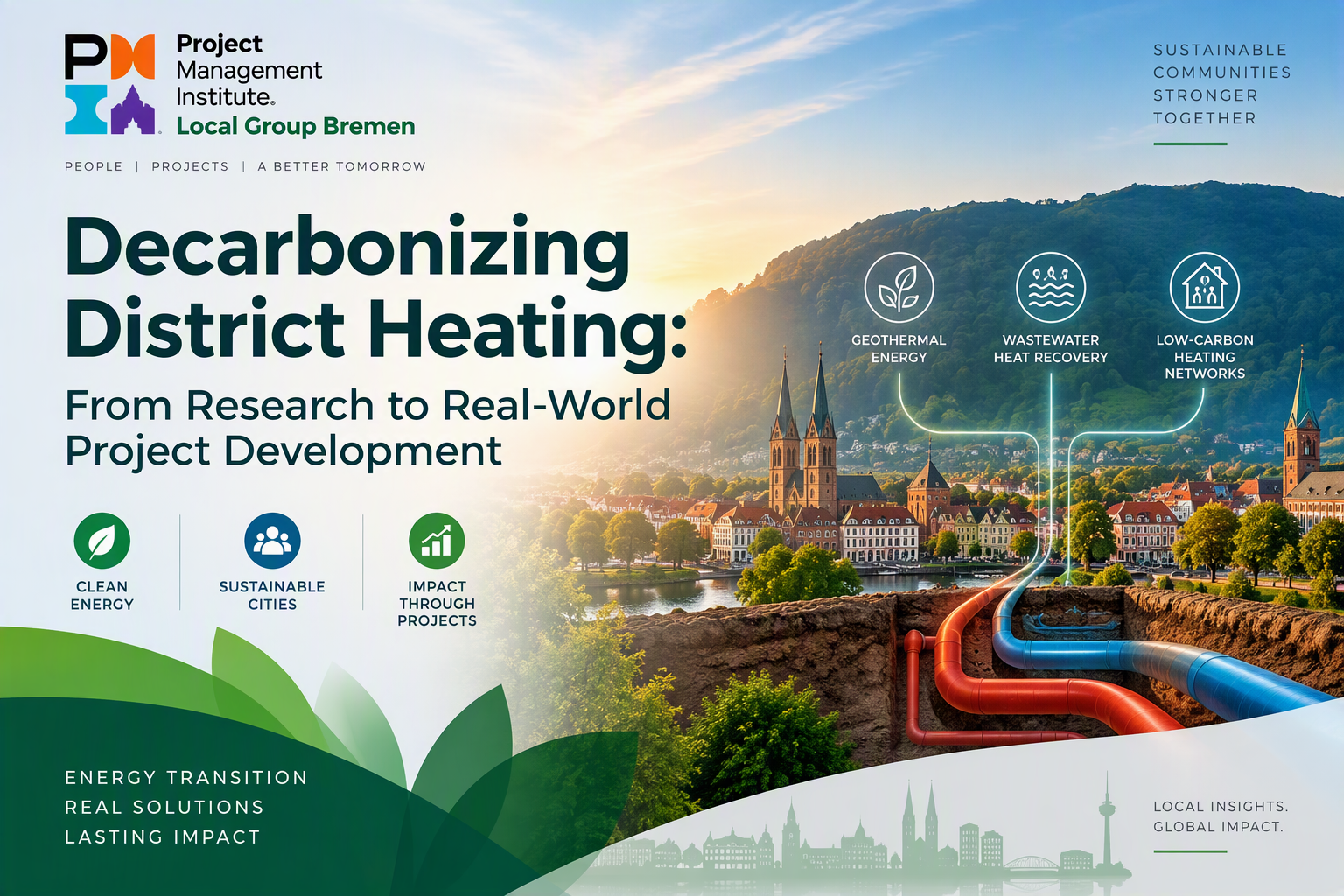 Local Group Bremen Event - Decarbonizing District Heating: From Research to Real-World Project Development