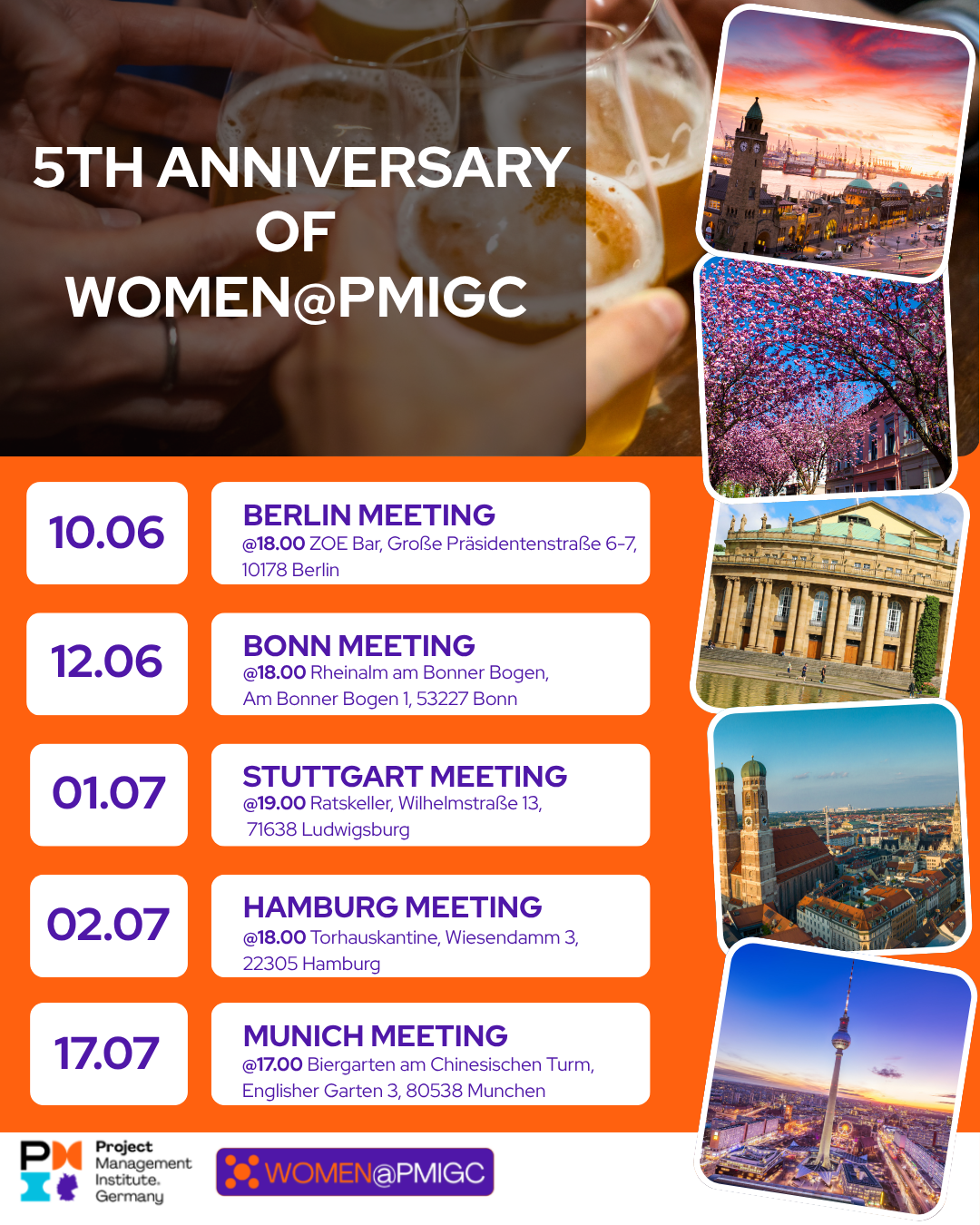 Munich: 5th Anniversary of Women@PMIGC