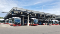 Im Maschinenraum des Hamburger Hochbahn-Elektrobus-Projektes